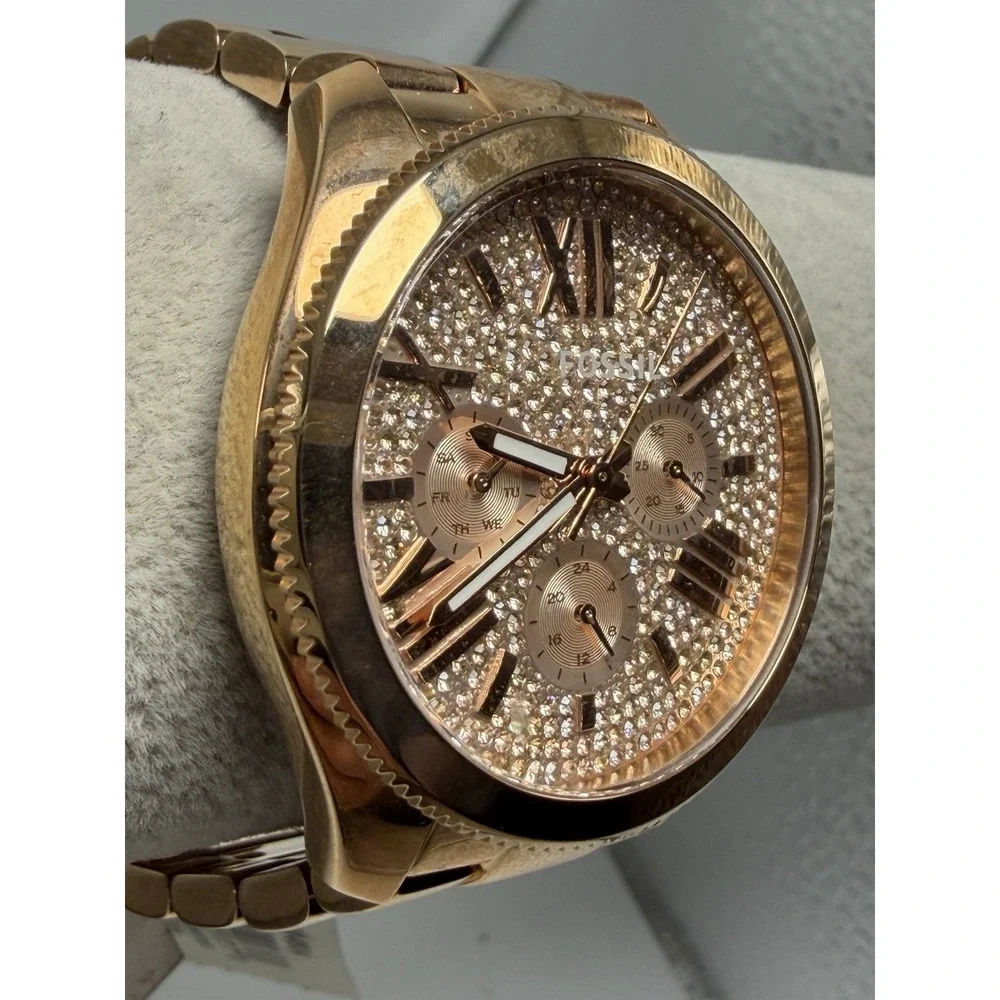 Fossil Cecile AM4604 New Battery Ladies Watch 40MM 7